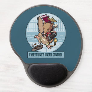 Everything's Under Control Bandicoot One Man Band Gel Mouse Pad