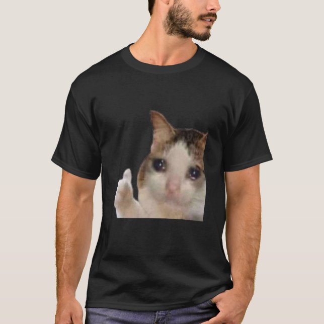 EVERYTHINGu2019S GOOD CAT MEME   CAT T-Shirt (Front)