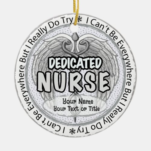 Everywhere Nurse ornament