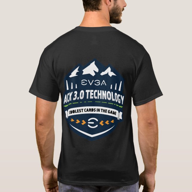 EVGA ACX 3 T-Shirt (Back)