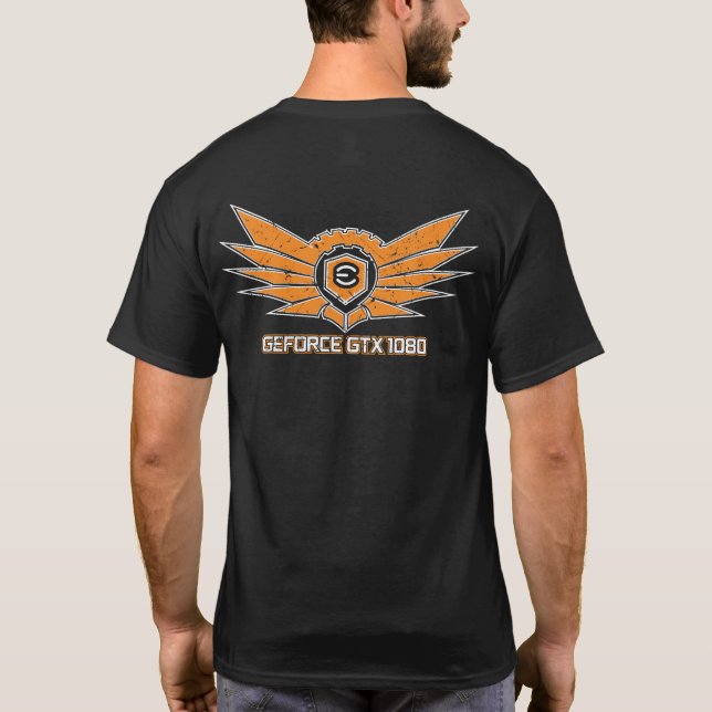 EVGA GTX 1080 Ti "Winged Performance" T-Shirt (Back)