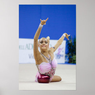 Evgeniya Kanaeva ball all around Poster