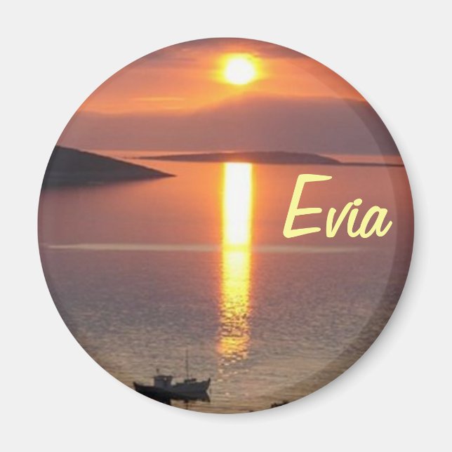Evia greece magnet (Front)