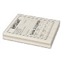 Evidence chain of custody crime game role play rubber stamp