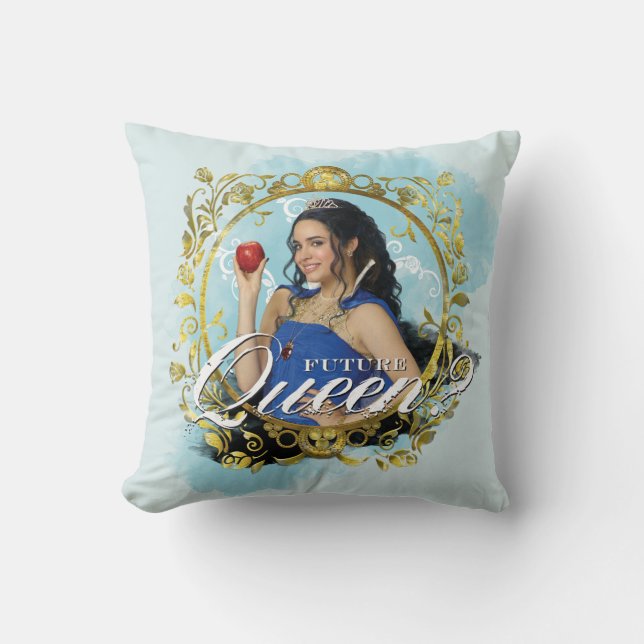 Evie - Future Queen Throw Pillow (Front)