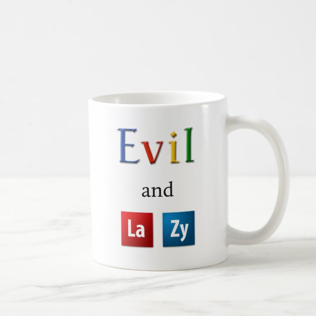 Evil and Lazy Mug (Right)