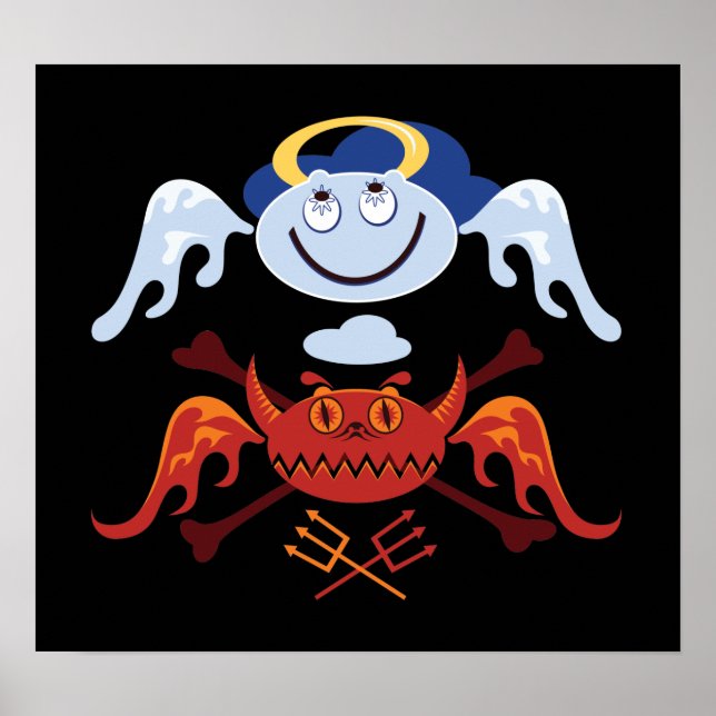 evil angel poster (Front)