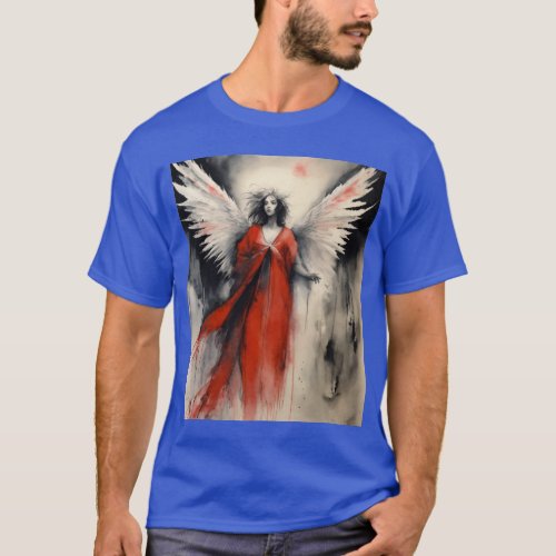  evil angel ready to face any challenge T_Shirt