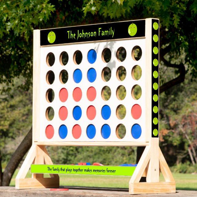 Evil Apple with Scar Halloween Custom Fast Four (Lawn)