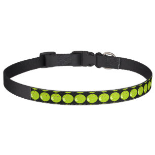 Evil Apple with Scar Halloween Dog Collar
