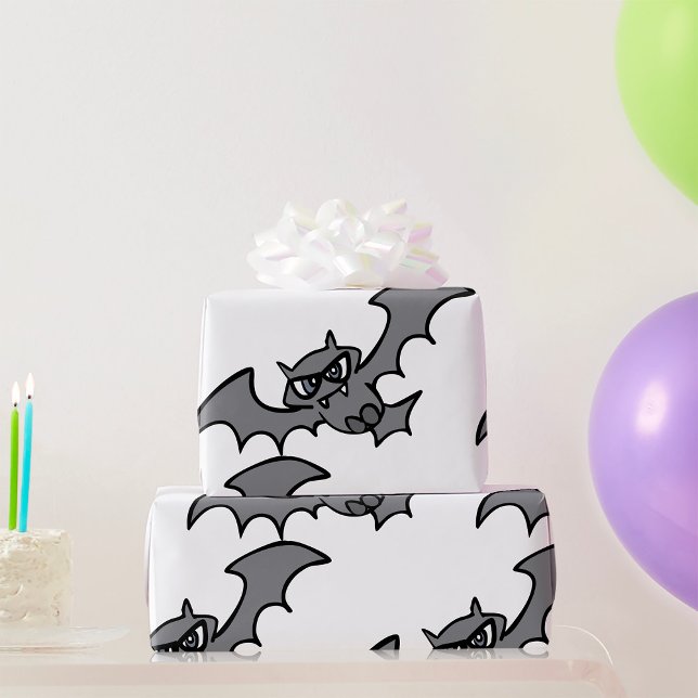 Evil Bat Wrapping Paper (Creator Uploaded)