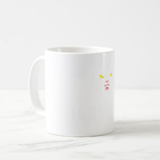 Evil Black Cat Dark Sigil Gothic Metal Art Coffee Mug