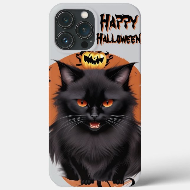 Evil Black Cat Phone Case (Back)