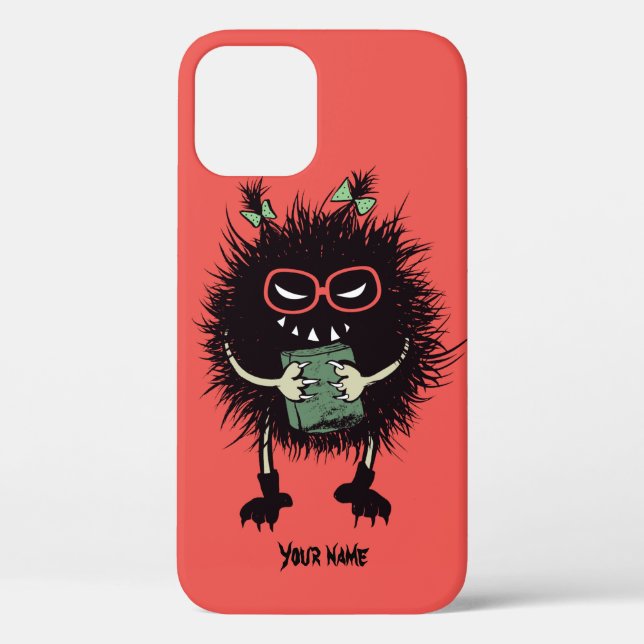 Evil Book Lover Character - Edgy Reading Case-Mate iPhone Case (Back)