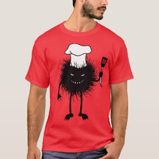 Evil Bug Chef Loves To Cook T-Shirt