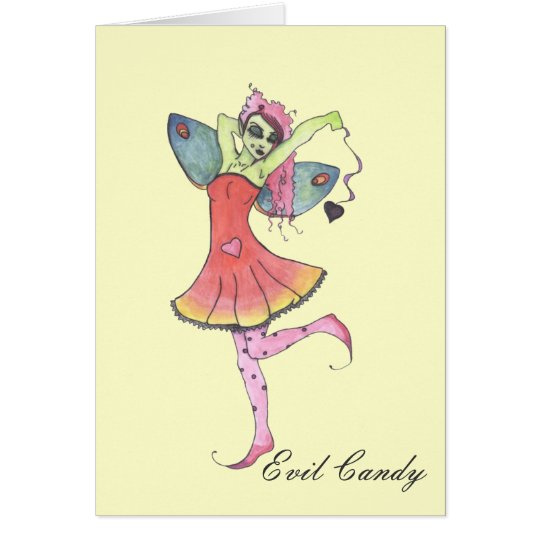 , Evil Candy Card