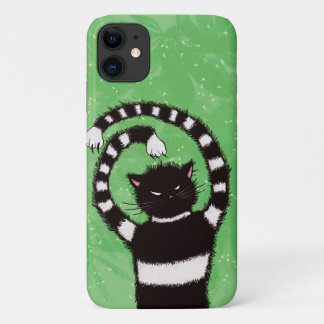 Evil Cat Nature Lover iPhone 11 Case