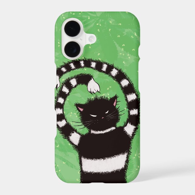 Evil Cat Nature Lover Iphone Case (Back)