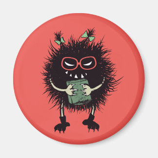 Evil Character Gothic Book Lover Magnet