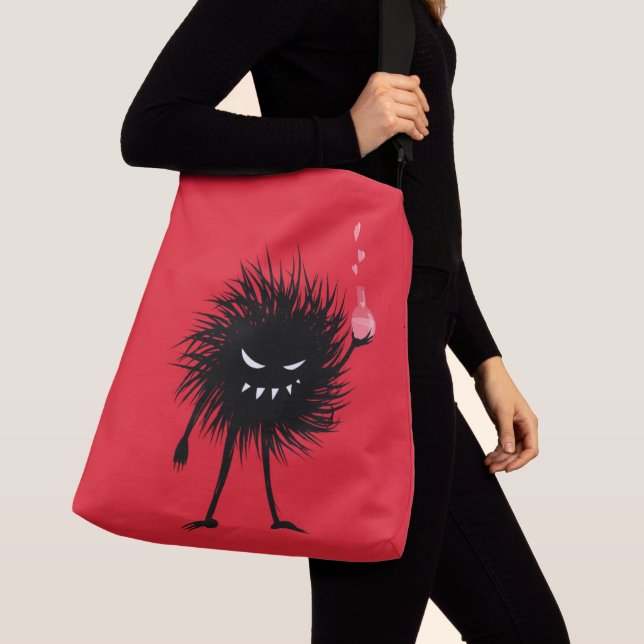 Evil Chemistry Character Love Potion Crossbody Bag (Close Up)