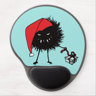 Evil Christmas Bug - Present Gel Mouse Pad