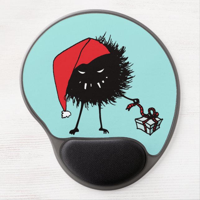 Evil Christmas Bug - Present Gel Mouse Pad (Front)