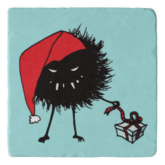 Evil Christmas Bug - Present Trivet