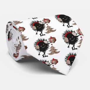 Evil Christmas Creepy Cute Tie