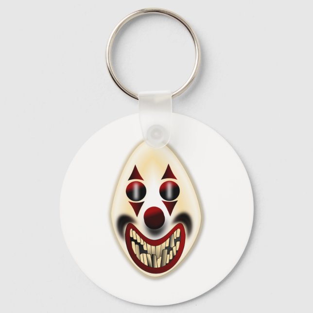 Evil Clown #2 Keychain (Front)