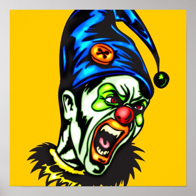 Evil Clown From Hell Poster (Front)