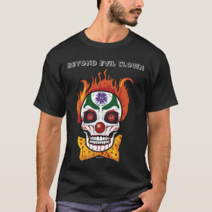Evil Clown Skull Demon Men's Tshirt