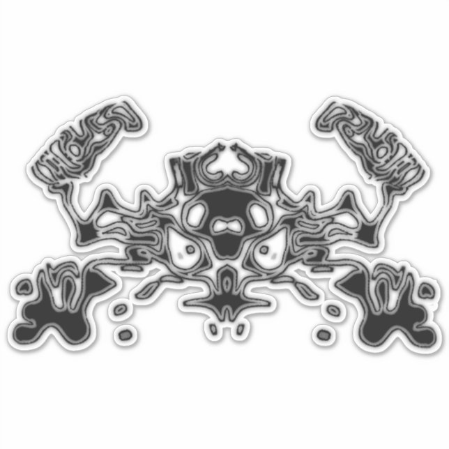 Evil Crab 6 Sticker (Front)