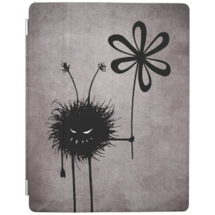 Evil Creature With Flower Vintage iPad Smart Cover