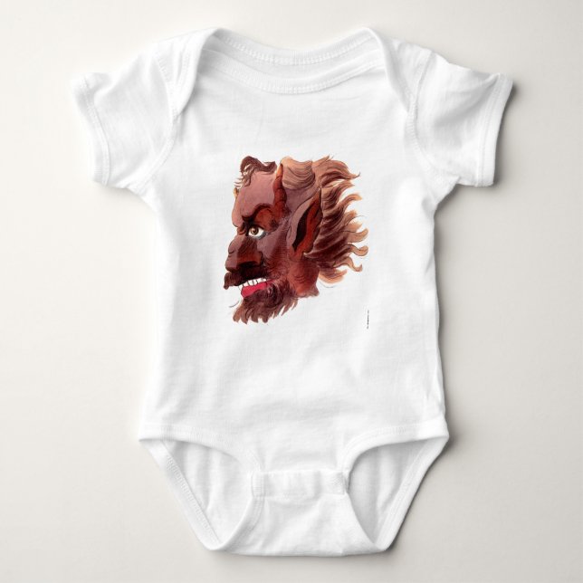 Evil Demon Baby Bodysuit (Front)