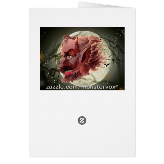 Evil Demon Cards (Back)