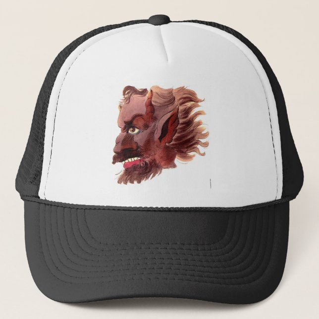 Evil Demon Trucker Hat (Front)