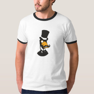Evil Duck (silhouette icon) men's tee