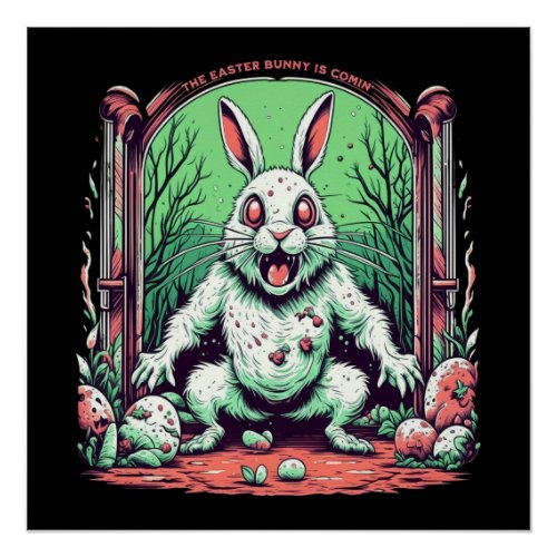 Evil Easter Bunny Horror  Poster