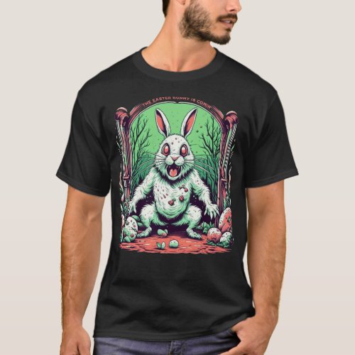 Evil Easter Bunny Horror  T_Shirt
