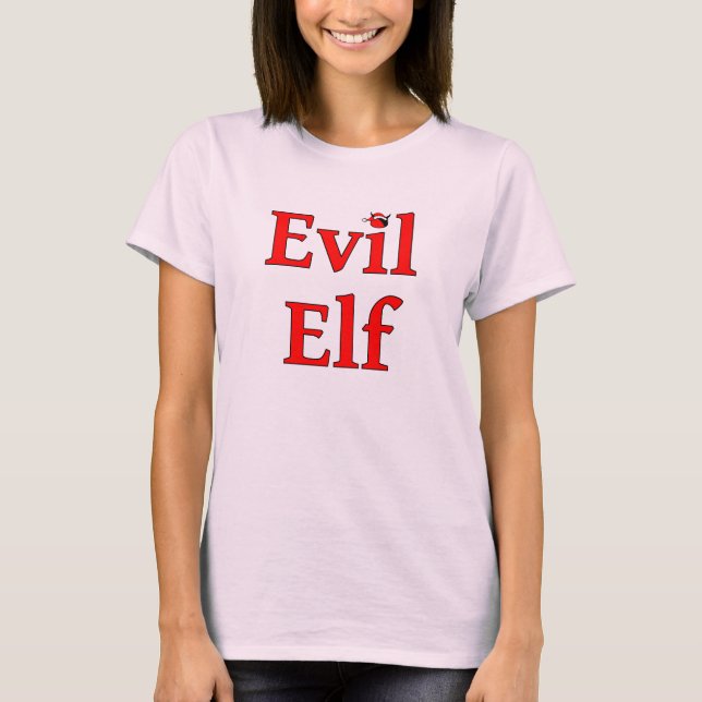 Evil Elf T-Shirt (Front)
