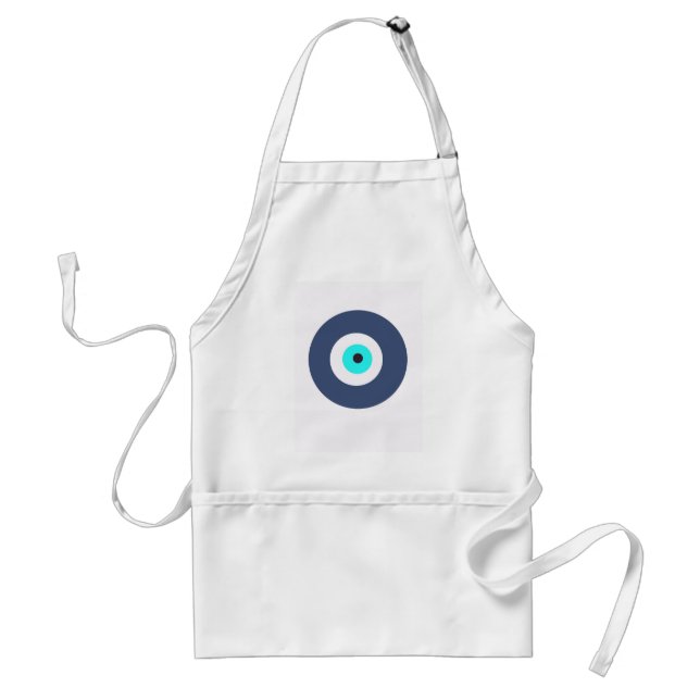 Evil eye adult apron (Front)