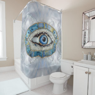 evil eye bathroom decor