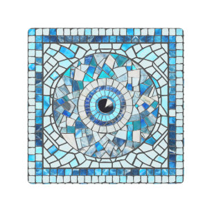 Evil Eye Amulet Mosaic Art
