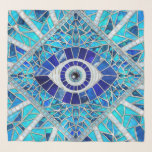 Evil Eye Amulet Mosaic Art Scarf<br><div class="desc">Evil Eye Amulet Mosaic Art</div>