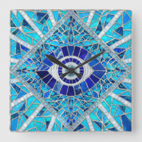 Evil Eye Amulet Mosaic Art