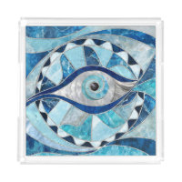 Evil Eye Amulet Mosaic Mineral Textures