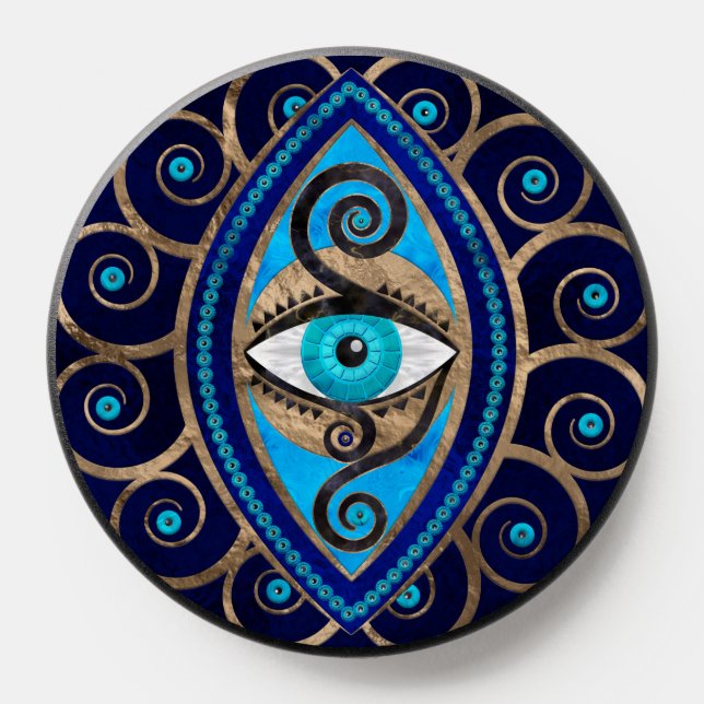Evil Eye Amulet Ornament PopSocket (Popsocket)