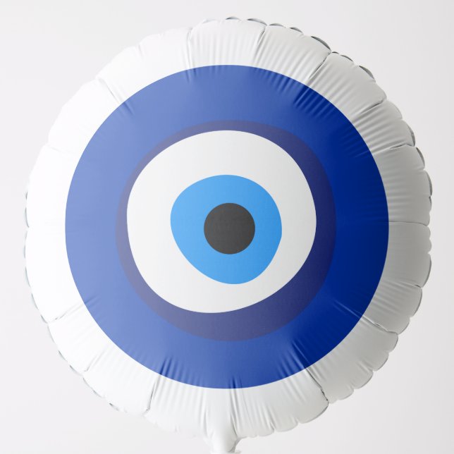 evil eye ancient symbol antiquity talisman superst balloon (Front)
