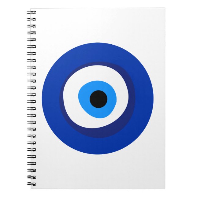evil eye ancient symbol antiquity talisman superst notebook (Front)