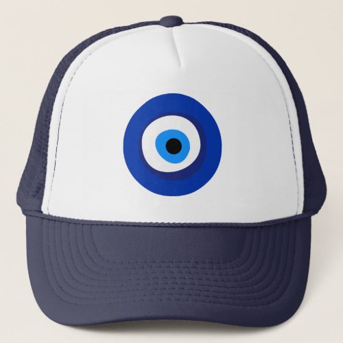 evil eye ancient symbol antiquity talisman superst trucker hat